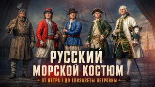 Русский морской костюм от Петра I до Елизаветы Петровны