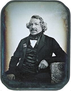 Луи Дагер. Дагеротип Жан-Батиста Сабатье-Бло, 1844 год.