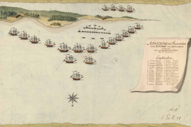 Файл:Battle of Kotlin Island 1705.jpg