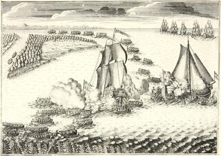 Взятие шведских судов в устье Невы, 1703 год. Изображение связано с эпизодом, которому придали большое символическое значение.