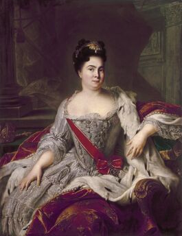 Екатерина Алексеевна. Портрет Жана-Марка Наттье, 1717 год.