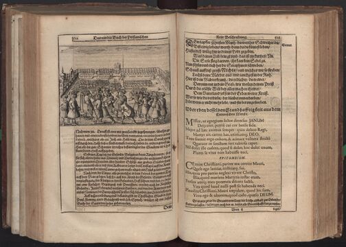 Армянское церковное шествие в персидской части путешествия. Издание 1656 года.